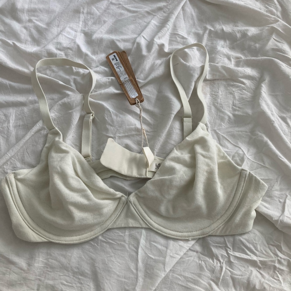 Skims White Bra
